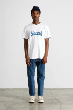 Hombre Edmmond Studios Avail Pants Denim Plain Bleach
