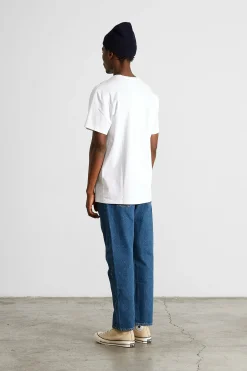 Hombre Edmmond Studios Avail Pants Denim Plain Bleach