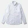 Hombre Edmmond Studios Bd Shirt Oxford Plain White