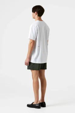 Hombre Edmmond Studios Ben Vertical Stripes Khaki