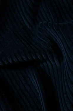 Hombre Edmmond Studios Cord Shirt Plain Navy