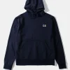 Hombre Edmmond Studios Duck Head Special Hoodie Plain Navy