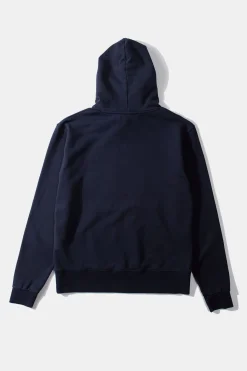 Hombre Edmmond Studios Duck Head Special Hoodie Plain Navy