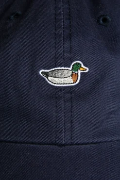 Hombre Edmmond Studios Duck Patch Cap Ns Plain Navy