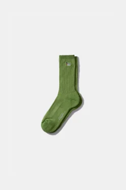 Hombre Edmmond Studios Duck Socks Plain Green