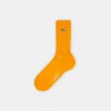 Hombre Edmmond Studios Duck Socks Plain Mustard