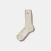 Hombre Edmmond Studios Duck Socks Plain Off White