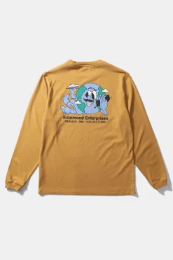 Hombre Edmmond Studios Enterprises Ls Plain Caramel