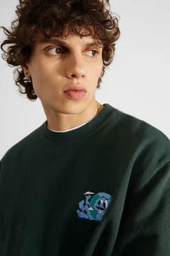 Hombre Edmmond Studios Enterprises Sw Plain Dk Green