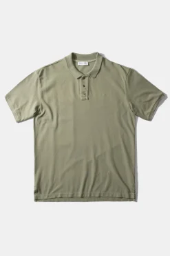 Hombre Edmmond Studios Ferry Polo Plain Taupe