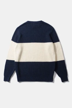 Hombre Edmmond Studios Hawaii Sweater Plain Blue