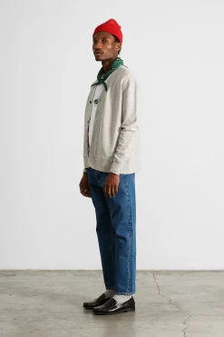 Hombre Edmmond Studios Jacob Sw Plain Grey Melange