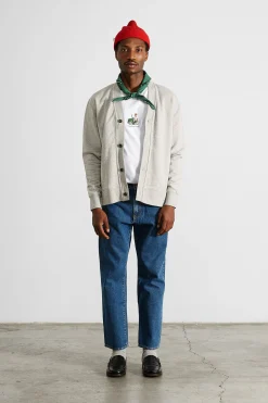 Hombre Edmmond Studios Jacob Sw Plain Grey Melange