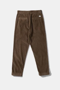 Hombre Edmmond Studios Jorge Pants Plain Brown