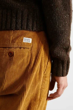 Hombre Edmmond Studios Jorge Pants Plain Caramel