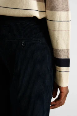 Hombre Edmmond Studios Jorge Pants Plain Navy