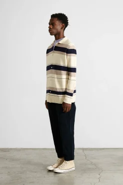 Hombre Edmmond Studios Jorge Pants Plain Navy