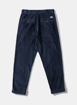 Hombre Edmmond Studios Jorge Pants Plain Navy
