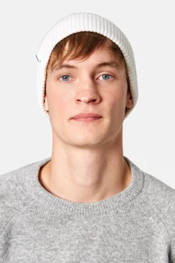 Hombre Edmmond Studios Knit Beanie Plain Beige