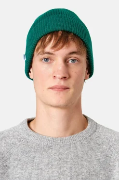 Hombre Edmmond Studios Knit Beanie Plain Green