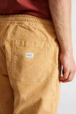 Hombre Edmmond Studios Marvin Pants Cord Plain Caramel