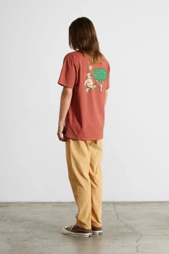 Hombre Edmmond Studios Marvin Pants Cord Plain Caramel