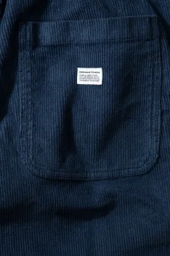 Hombre Edmmond Studios Marvin Pants Cord Plain Navy