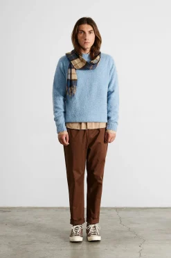 Hombre Edmmond Studios Marvin Pants Plain Brown