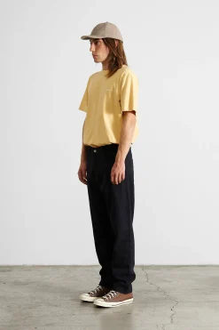 Hombre Edmmond Studios Mini Logo Plain Light Yellow