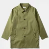 Hombre Edmmond Studios Morning Coat Plain Olive