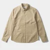 Hombre Edmmond Studios Muse Shirt Plain Tan