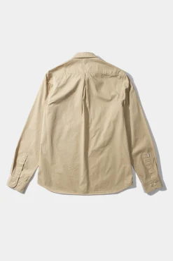 Hombre Edmmond Studios Muse Shirt Plain Tan