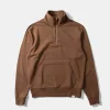 Hombre Edmmond Studios Page Zip Plain Brown