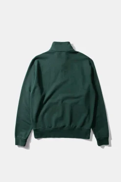 Hombre Edmmond Studios Page Zip Plain Dk Green