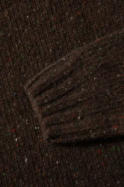 Hombre Edmmond Studios Paris Sweater Plain Brown