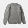 Hombre Edmmond Studios Paris Sweater Plain Grey