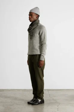 Hombre Edmmond Studios Paris Sweater Plain Grey