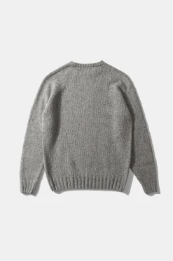 Hombre Edmmond Studios Paris Sweater Plain Grey