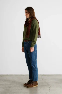 Hombre Edmmond Studios Paris Sweater Plain Olive