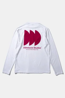 Hombre Edmmond Studios Radio Club Ls Plain White