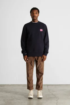 Hombre Edmmond Studios Radio Club Sw Plain Navy