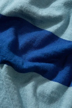 Hombre Edmmond Studios Rugby Knitted Polo Plain Blue