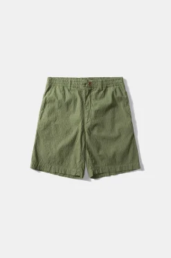 Hombre Edmmond Studios Seersucker Plain Khaki