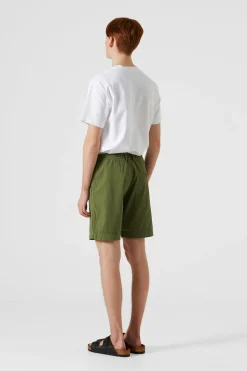 Hombre Edmmond Studios Seersucker Plain Khaki