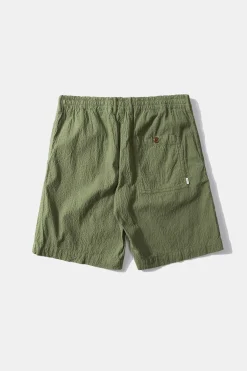 Hombre Edmmond Studios Seersucker Plain Khaki