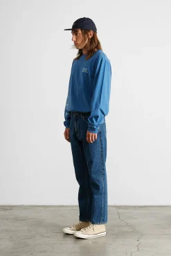 Hombre Edmmond Studios Slow Rhytms Ls Plain Blue