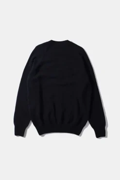 Hombre Edmmond Studios Special Duck Cardigan Plain Navy