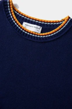 Hombre Edmmond Studios Sunset Vest Plain Navy