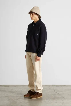 Hombre Edmmond Studios Temple Sw Plain Navy