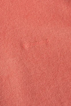 Hombre Edmmond Studios Terry Polo Plain Salmon